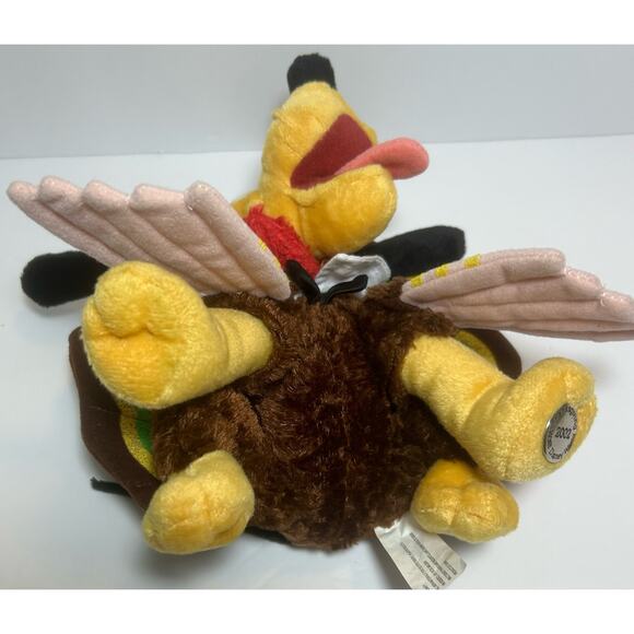 NWT! Disney Parks Edition Pluto Bean Bag Thanksgiving Turkey 2002 - Picture 5 of 9